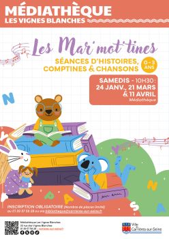 Les marmotines : janvier à avril 2026