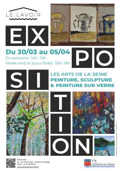 Affiche les arts de la seine 