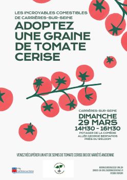 Adoptez une graine de tomate cerise