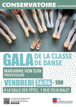 Affiche gala de danse 2026