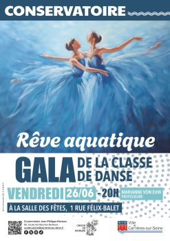 Affiche gala de danse 2026