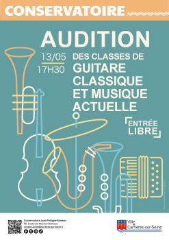 Audition mai 2026
