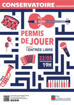 Affiche permis de jouer 22/05