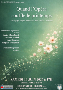 Quand l'Opéra souffle le printemps