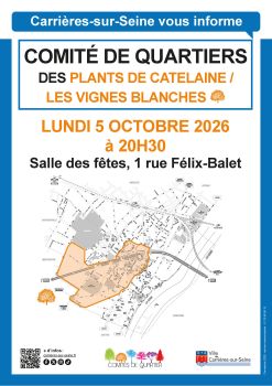 Comité de quartiers les plants de catelaine 2026