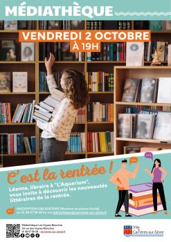 Affiche millefeuille - rentrée littéraire