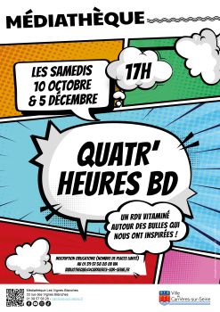 Quatr'heures bd : janvier à mars 2026