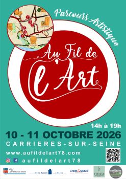 affiche Parcous au fil de l'art 