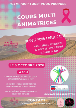 Octobre rose gym pour tous