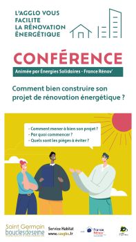 Conférence France Renov' Rénovation énergétique Carrières-sur-Seine