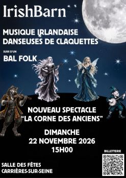 Spectacle IrishBarn musique irlandaise