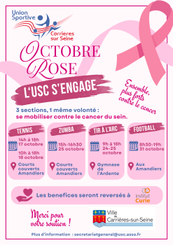 Octobre rose usc 2026