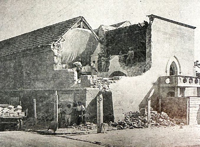 Eglise Saint-Jean Baptiste en 1933
