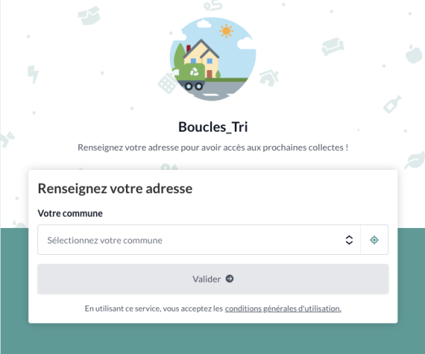 Capture d'écran boucle tri