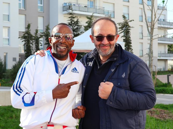 David FELIX & Oualid BELALMI Lors du Raid Aventure 2026 à Carrières-sur-Seine  