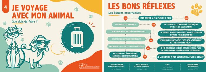 Je voyage avec mon animal
