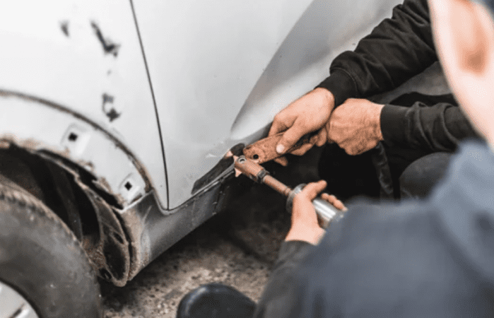 Car repair concept