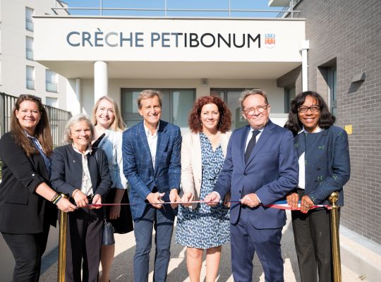 Inauguration crèche Petibonum 