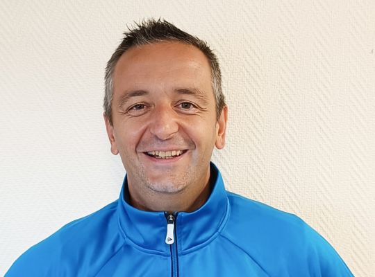 Frédéric Mehlinger, président de l'USC Tennis.