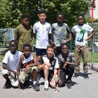 Tournoi de foot inter-écoles - Équipe de l'École Jacques-Prévert