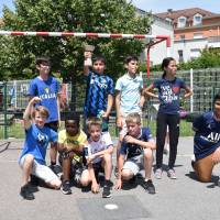 Tournoi de foot inter-écoles - Équipe de l'École des Plants de Catelaine