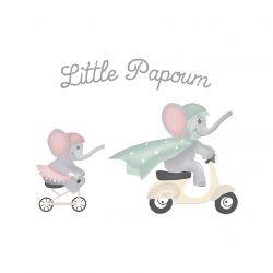 Little Papoum logotype